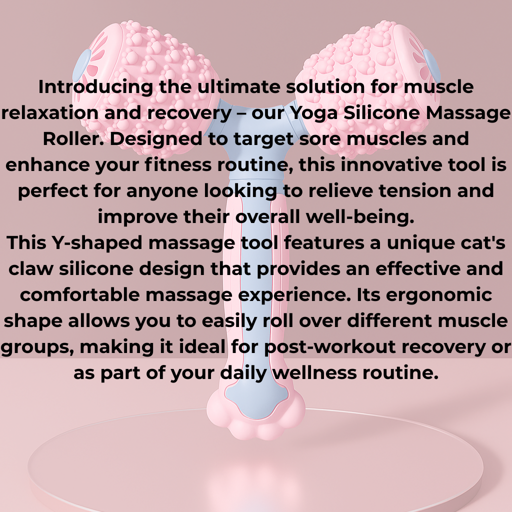 Yoga Silicone Massage Stick for Muscle Relaxation