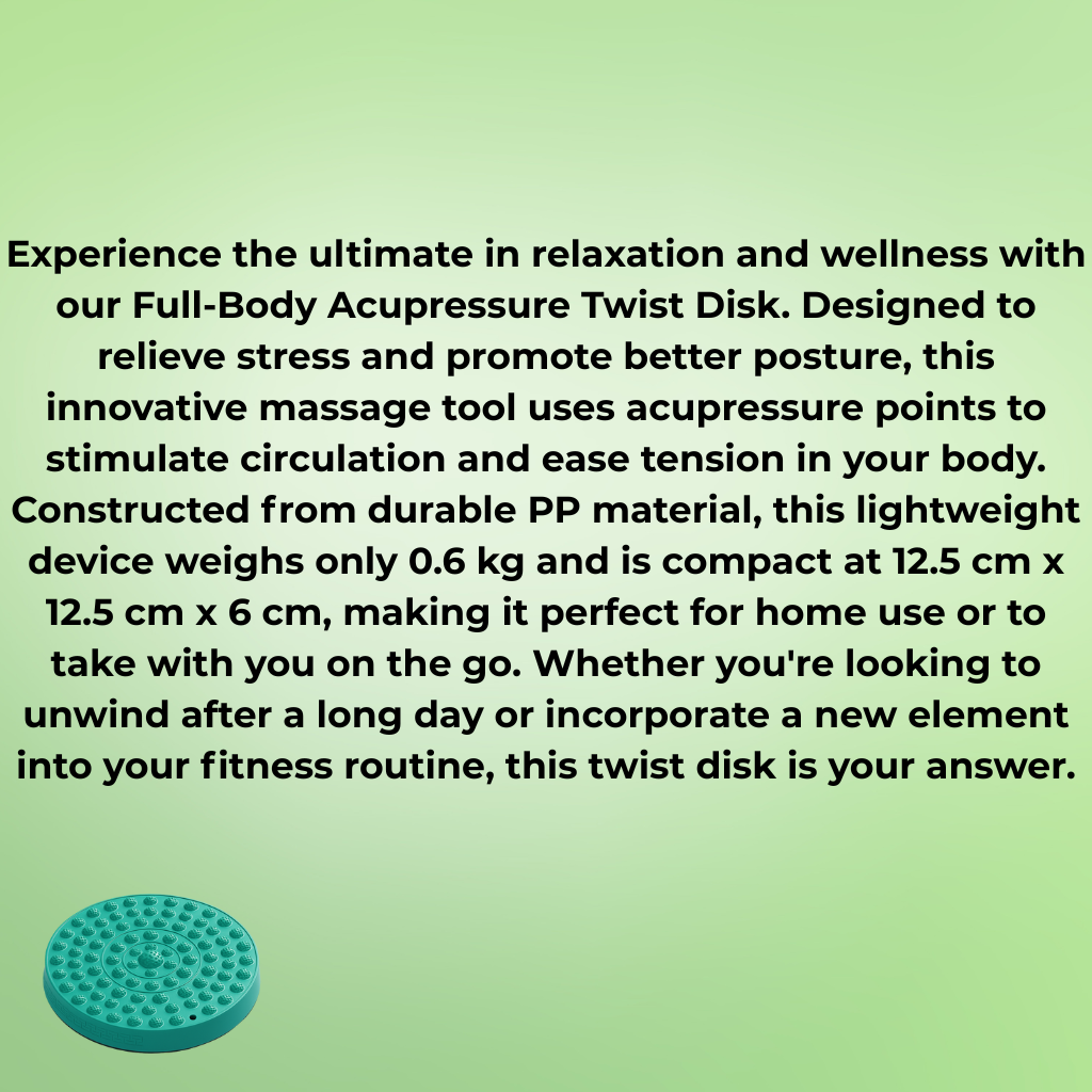 Large Foot Massage Acupressure Twist Board