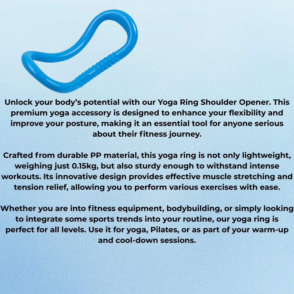 Yoga Ring for Shoulder Opening and Muscle Stretching