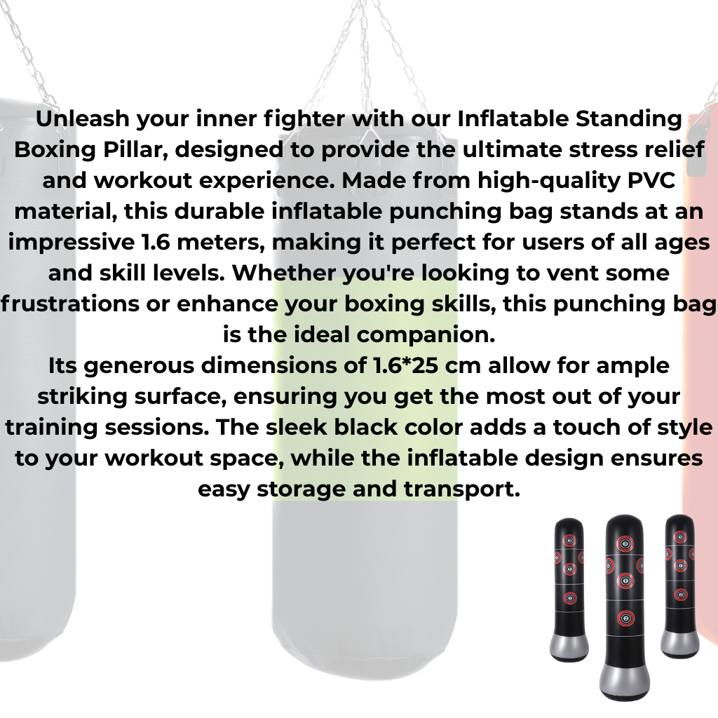 Inflatable Stand-Up Punching Bag for Stress Relief