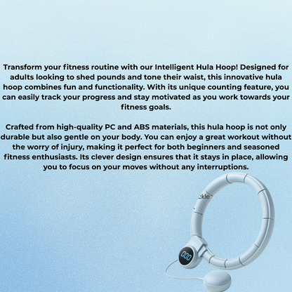 Smart Hula Hoop for Weight Loss and Waist Trimming