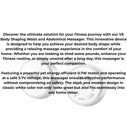 VE Body Shaping Waist Massager for Home Fitness