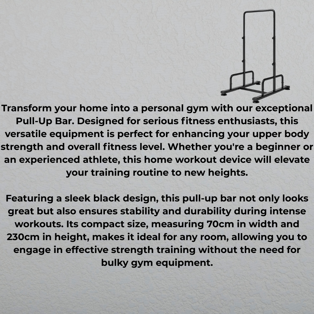 Home Pull-Up Bar for Strength Training and Fitness
