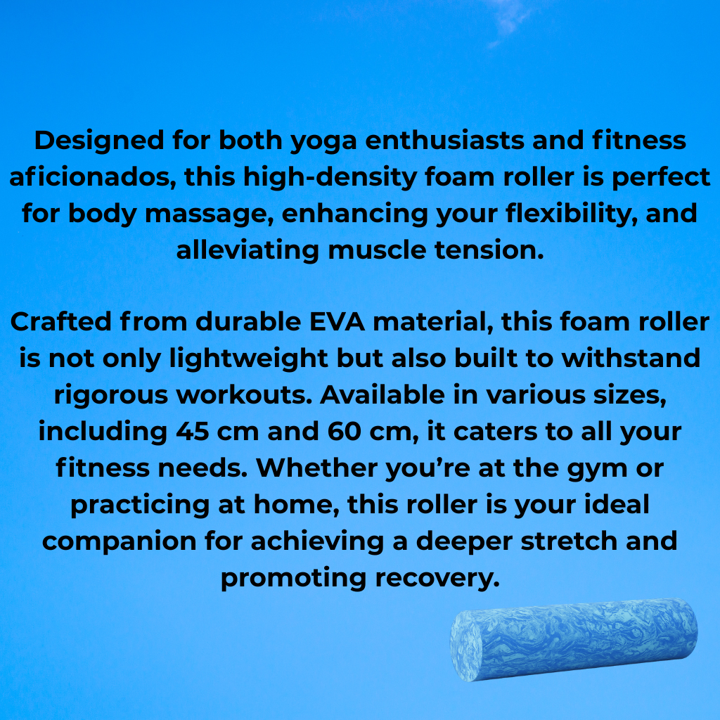 Iridescent Cloud Yoga Foam Roller for Body Massage