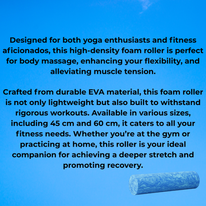 Iridescent Cloud Yoga Foam Roller for Body Massage