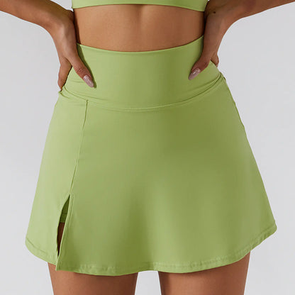 Breathable Mini Yoga Skirt for Running and Fitness